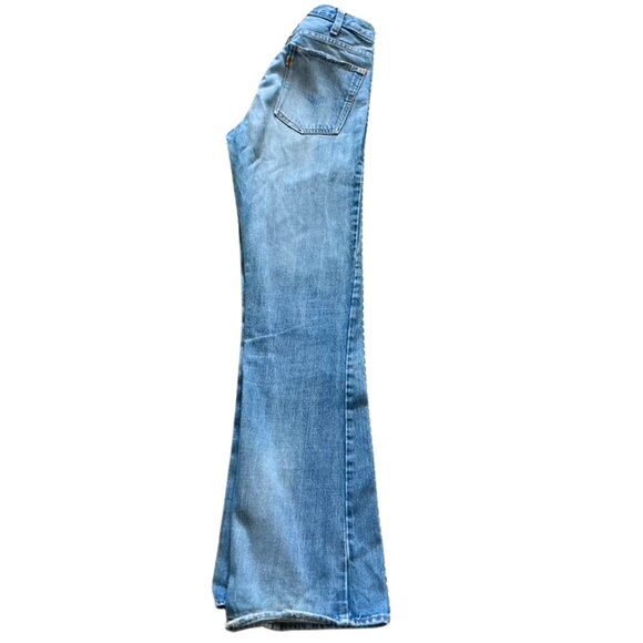 V. RARE! Vintage Levis Bell Bottom Jeans, Orange Tag 646, A Denim Unicorn! - Picture 1 of 15